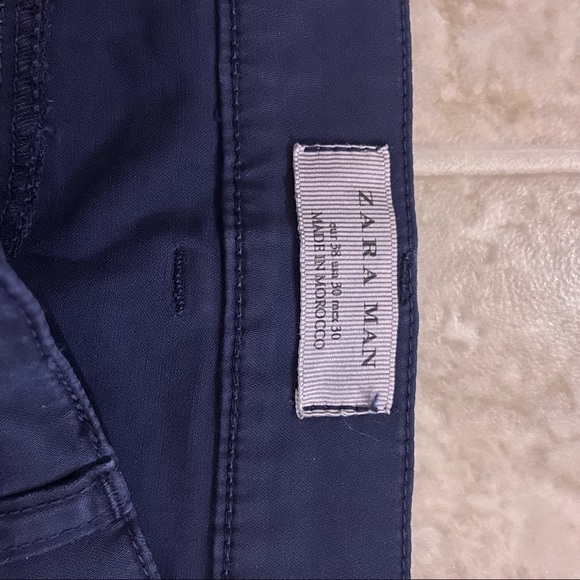 Zara Man Navy Jeans - Picture 4 of 4